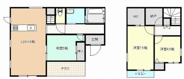 佐土原町下田島　中古住宅　南西角地　駐車場4台可 