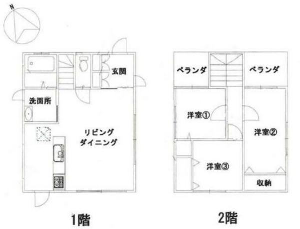 佐土原町下田島　中古住宅　3LDK　駐車5台可　 