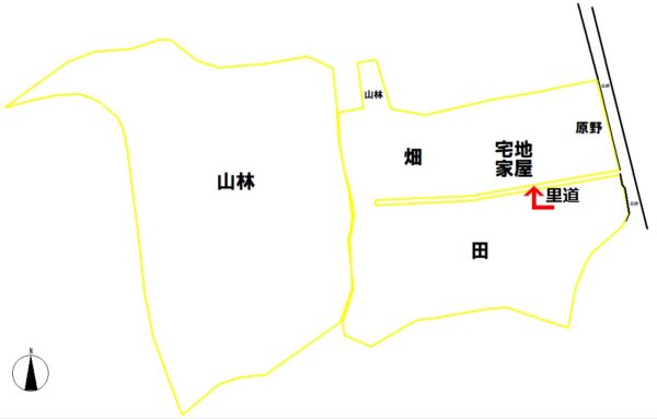 西都市三宅　5000坪超の大規模な土地　 