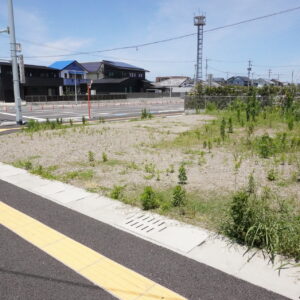 宮崎市　吉村町大町土地　65坪　宮崎駅周辺の区画整理地外観