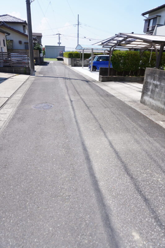 前面道路