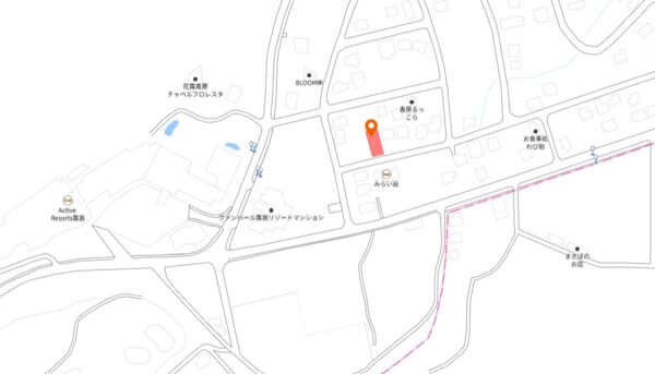 霧島市　霧島田口　別荘地（区画P5）温泉引込みあり♨ 