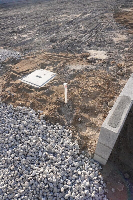 電柱新設予定位置