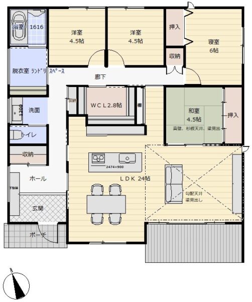 東大宮築浅平家一戸建　築1年未満　ほぼ新築のような保存状態✨　保証充実😊　東大宮小・中学校校区 図面と相違する場合現況を優先